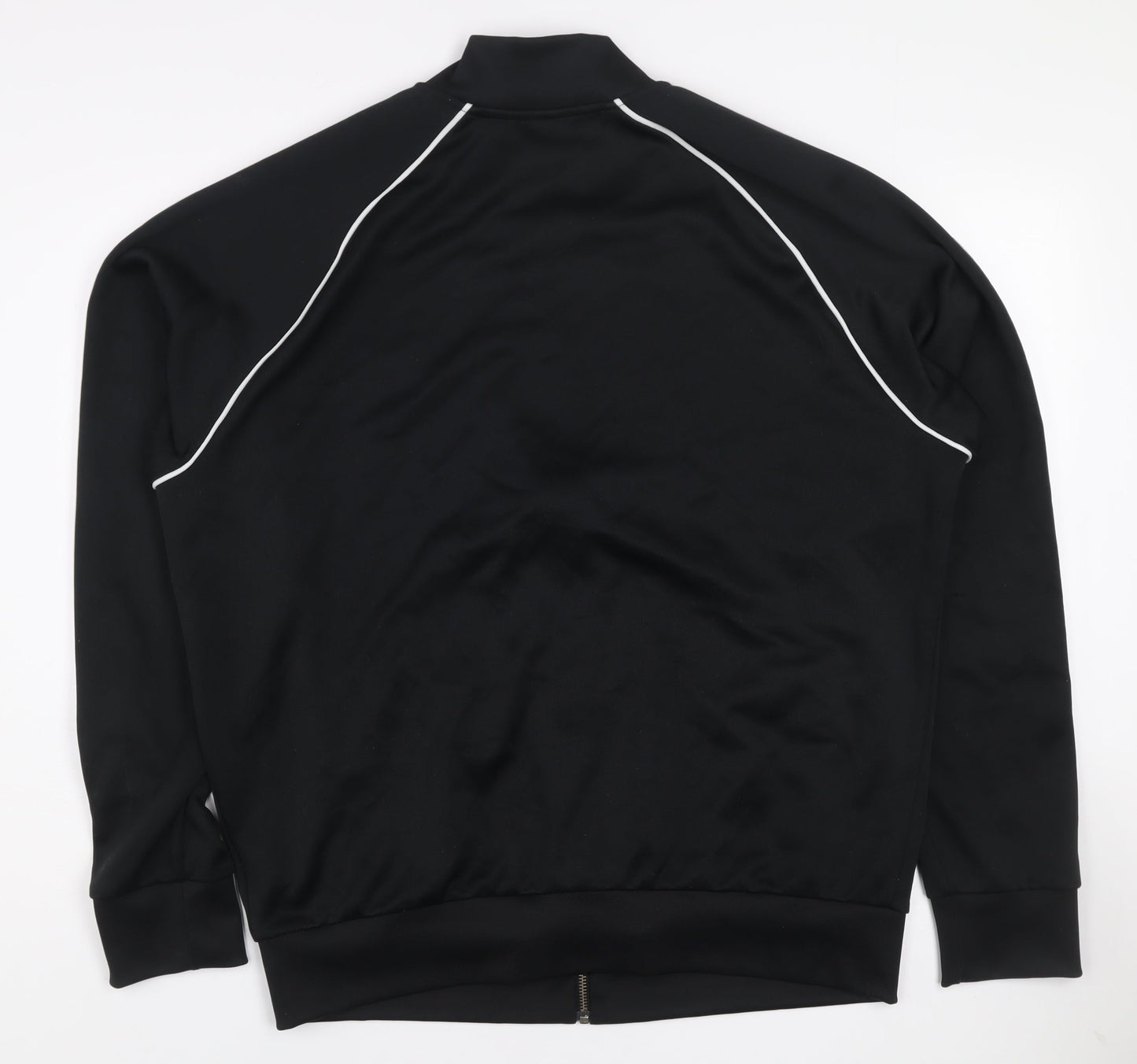 Adidas Mens Black XL Full Zip Sports Sweatshirt