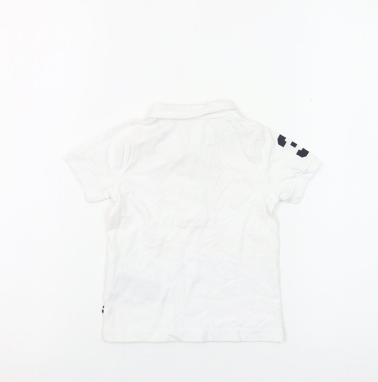 U.S. Polo Assn. Boys White 2 Years Polo Shirt Short Sleeve Cotton