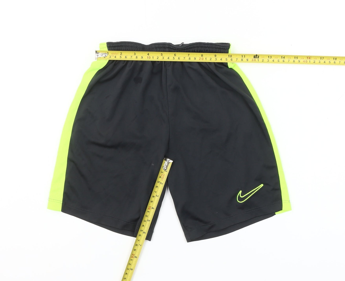 Nike Boys Black Dri-FIT Athletic Shorts 12 Years