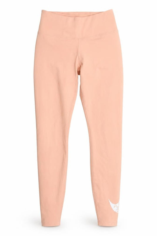 Nike Womens Peach Dri-FIT Leggings XS Slim Fit Activewear