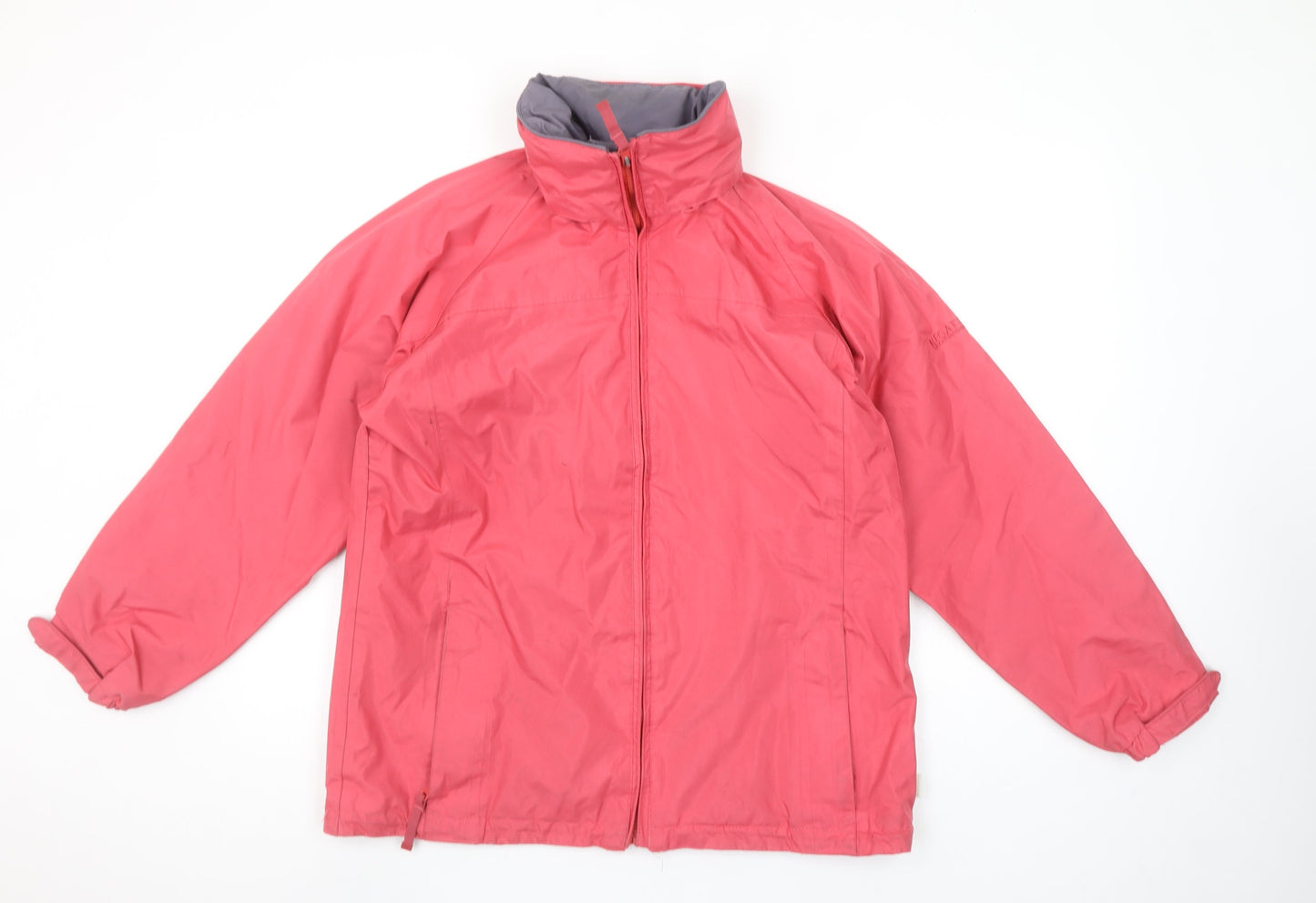 Regatta Women’s Pink Waterproof Rain Jacket Size 12 M Outdoor Coat