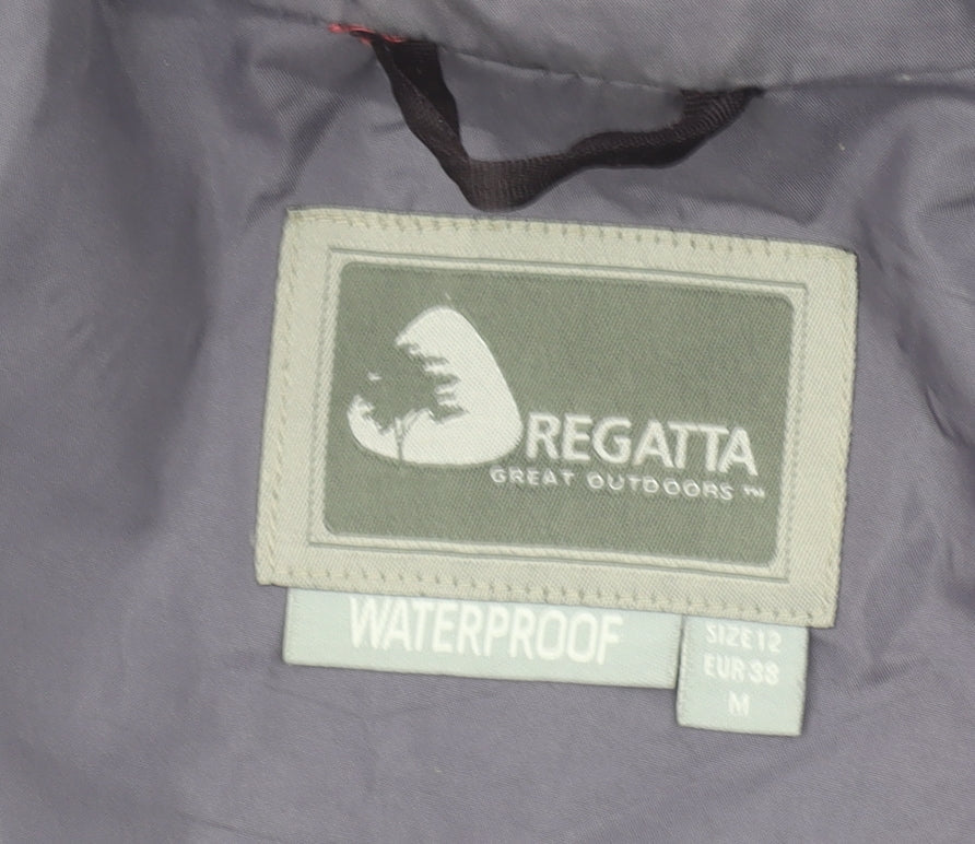 Regatta Women’s Pink Waterproof Rain Jacket Size 12 M Outdoor Coat