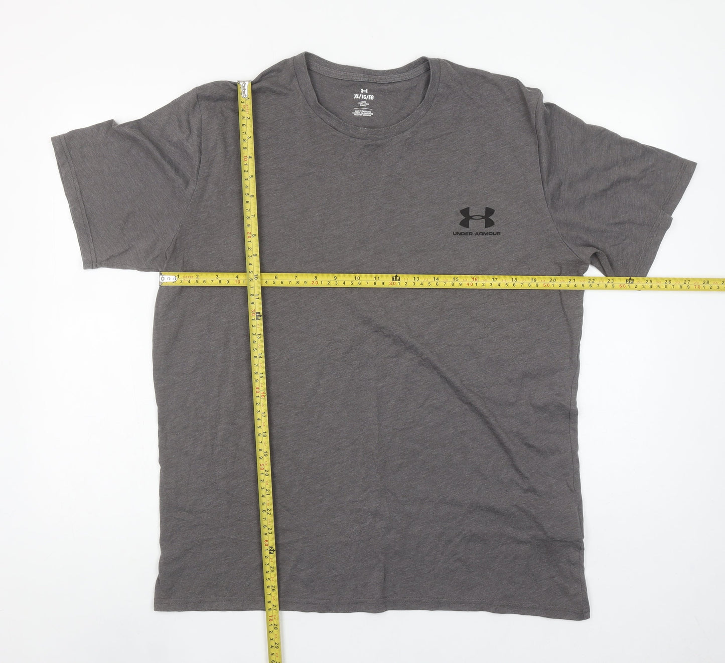 Under Armour Men’s Grey XL Relaxed Fit Moisture Wicking T-Shirt