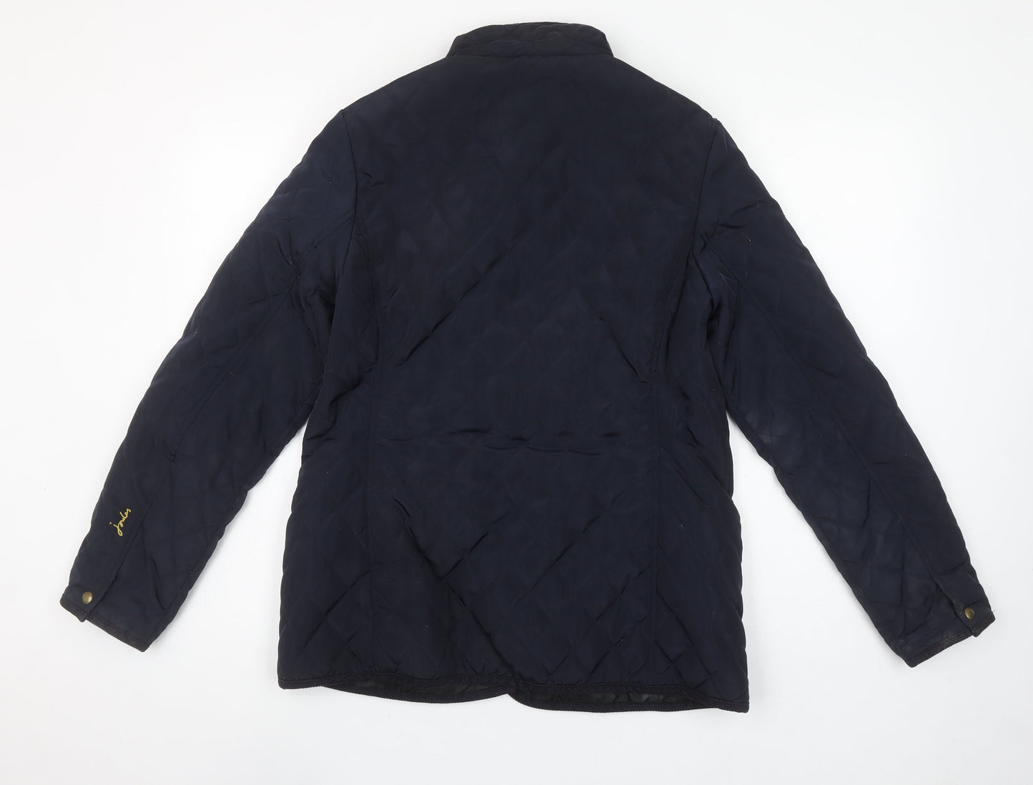 Joules Women’s Blue Quilted Mid-Length Jacket UK 14