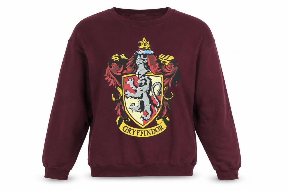 Harry Potter Gryffindor Burgundy Sweatshirt Women’s L Crew Neck