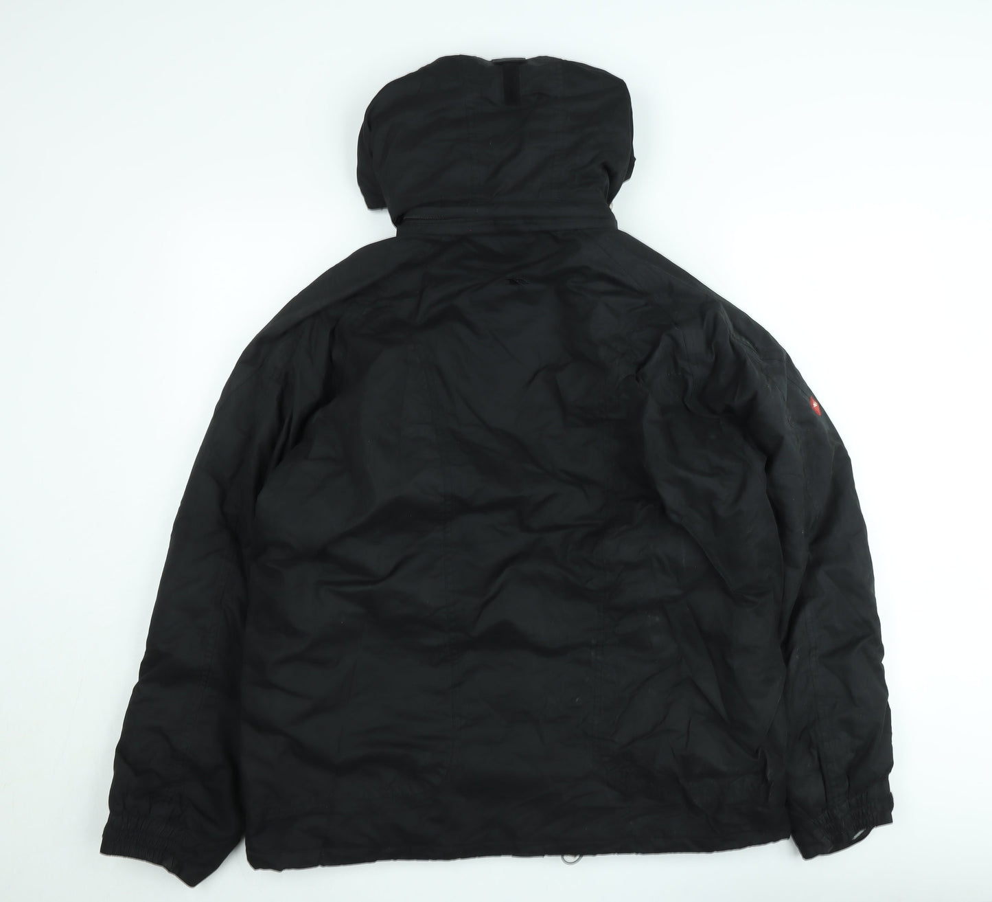 Trespass Men's Black Waterproof Hooded Parka Jacket Size M