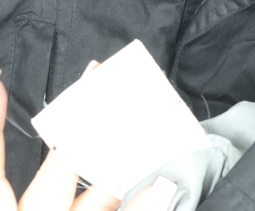 Trespass Men's Black Waterproof Hooded Parka Jacket Size M