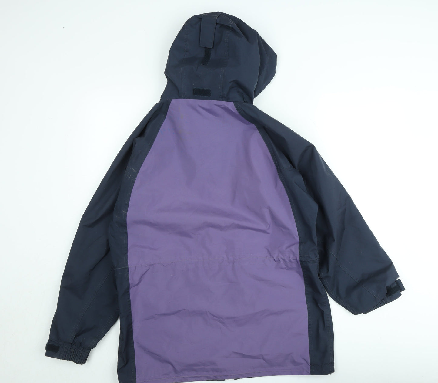 Peter Storm Women Purple Waterproof Hooded Rain Jacket Size 14