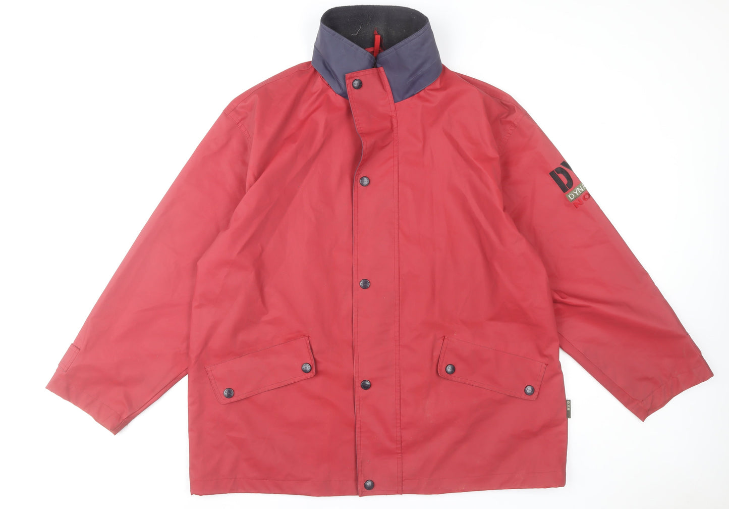 D.Y.N Men's Red 2XL Waterproof Rain Jacket Outdoor Coat