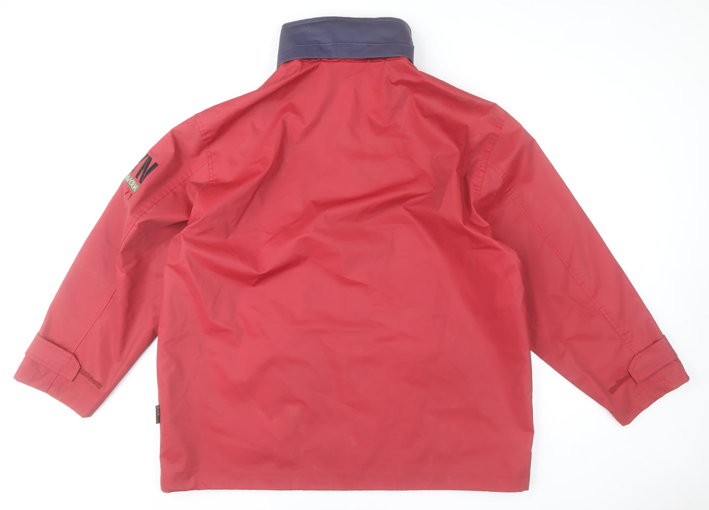 D.Y.N Men's Red 2XL Waterproof Rain Jacket Outdoor Coat