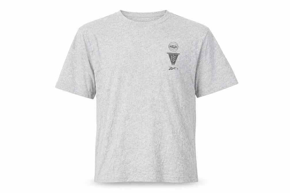 Mens UK Size S Reebok Grey  Cotton T-Shirt