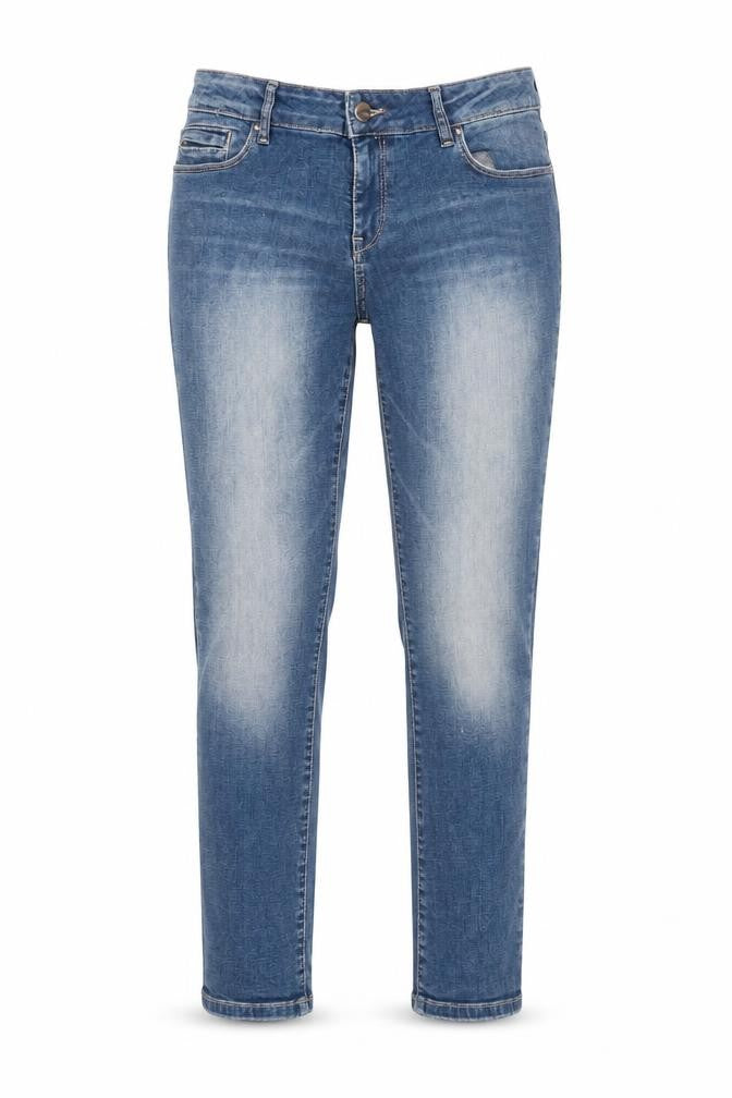 Front view of ESPRIT Women Blue Skinny Jeans, size 28 Slim, Fit Denim Mid Rise