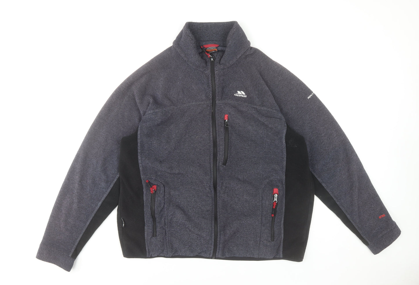 Trespass Mens Grey XL Fleece Softshell Full Zip Jacket