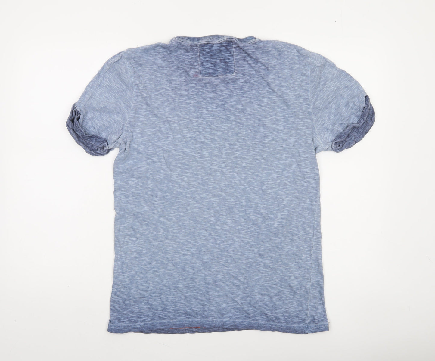 Mens UK Size M Superdry Blue  Cotton T-Shirt