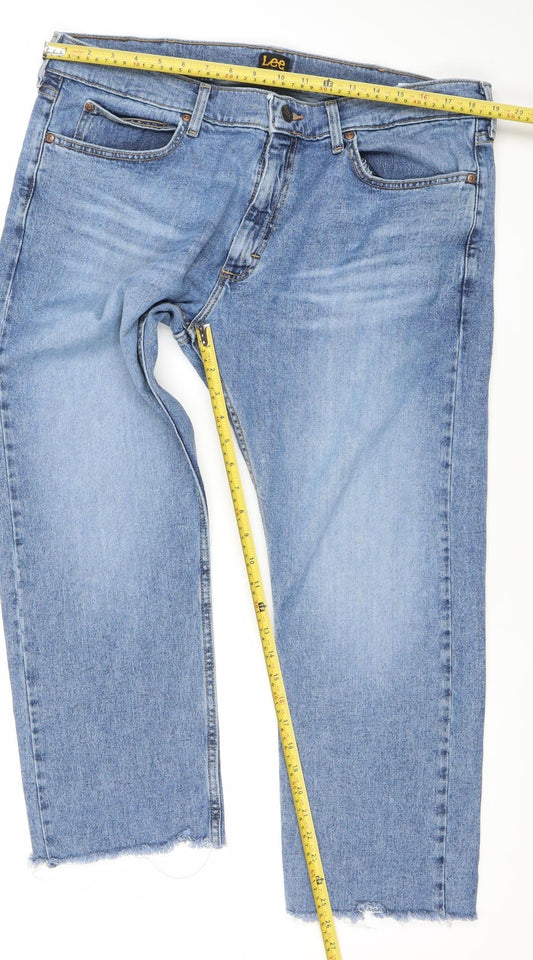 Lee Legendary Slim Fit Men's Blue Denim Jeans W38 L30