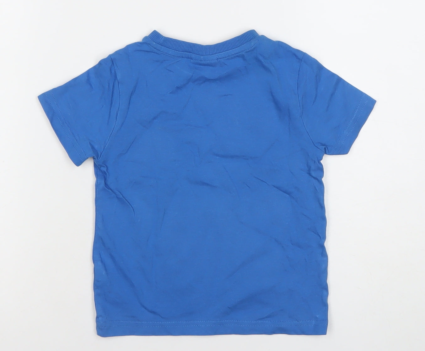 PAW Patrol Boys Blue Cotton T-Shirt 2-3 Years Short Sleeve Cartoon Print