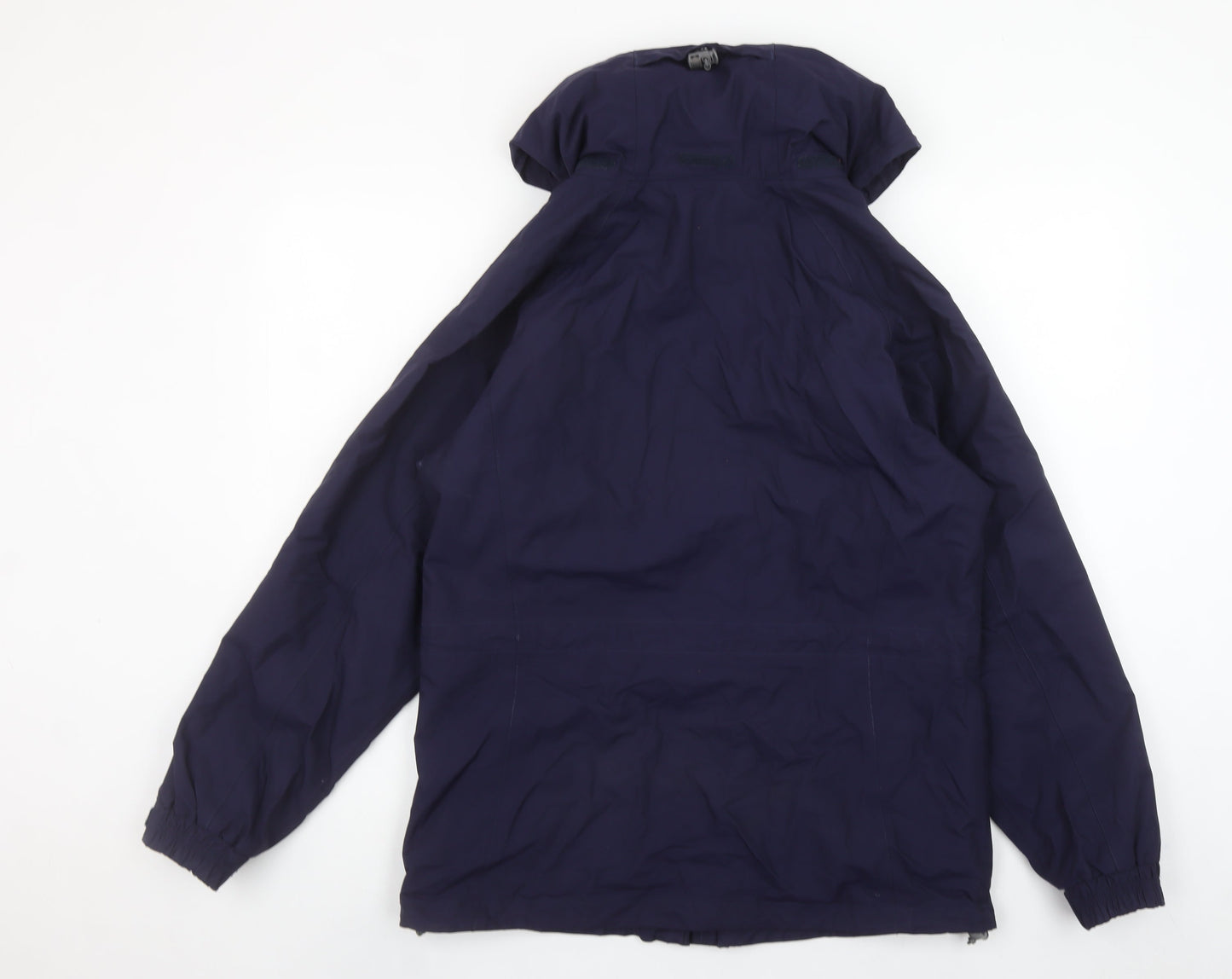 Berghaus Women's Blue Waterproof Hooded Rain Jacket Size 12