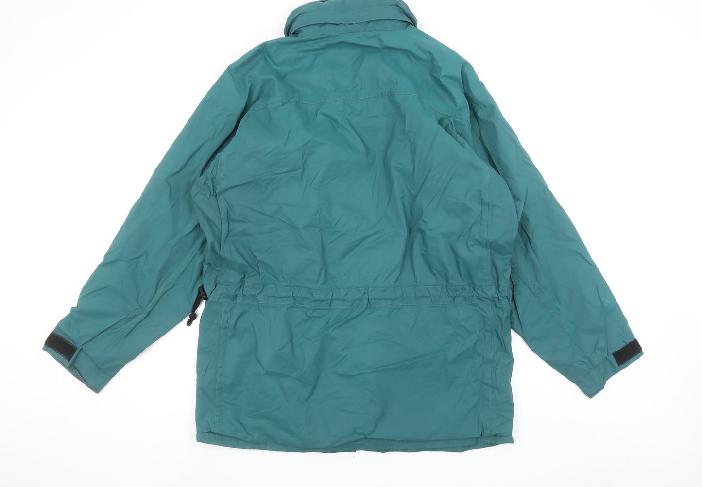 Peter Storm Men's Green Parka Jacket M Windproof Hooded Outdoor Coat