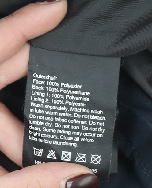 Helly Hansen Men's Blue XL Waterproof Puffer Jacket Outdoor Winter Coat