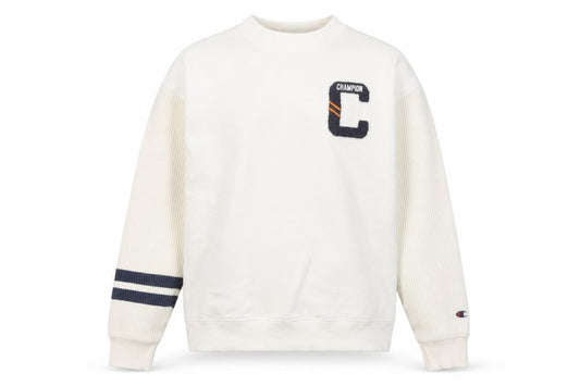 Mens UK XS Regular Champion Beige Pullover Sweatshirt