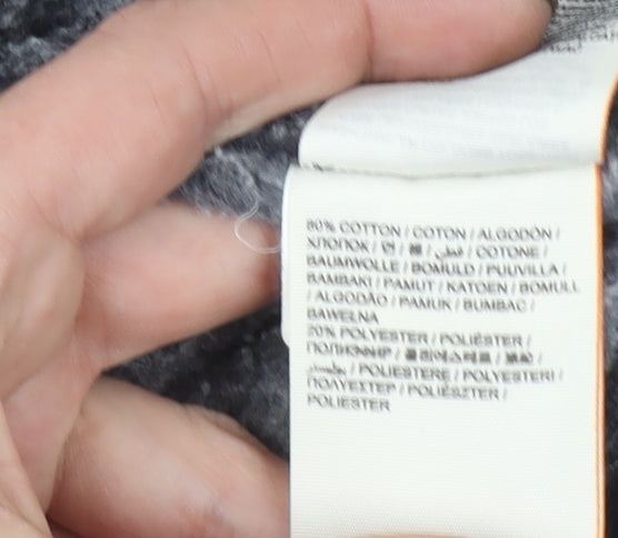 Superdry Men's Black Full Zip Track & Field Hoodie Size M