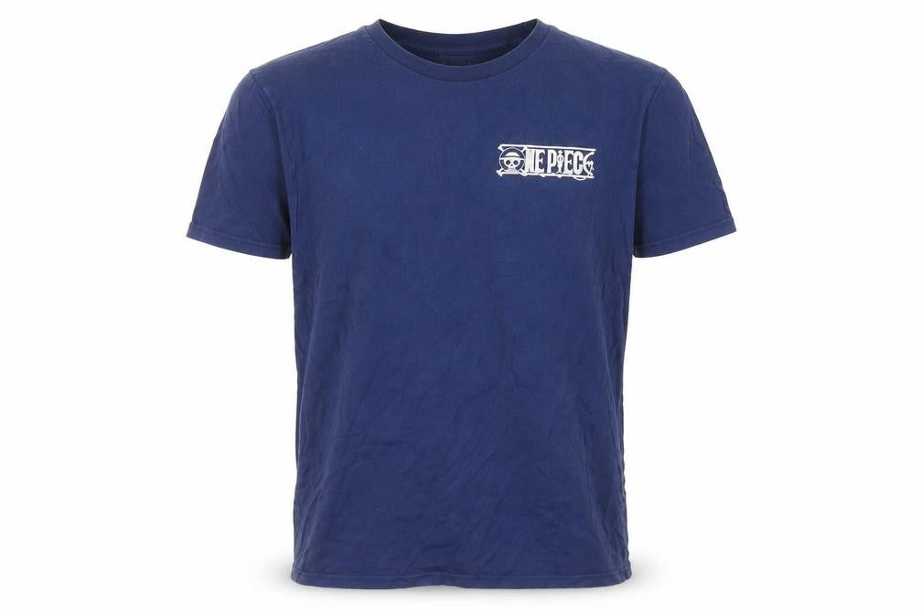 One Piece Anime Men’s Navy Blue L T-Shirt Toei Animation 2021 Short Sleeve