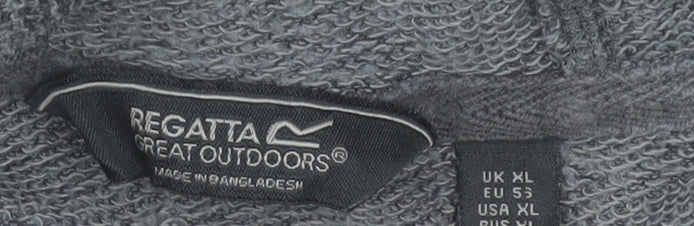 Regatta Men’s Grey XL Pullover Hoodie Outdoor Lightweight Knit