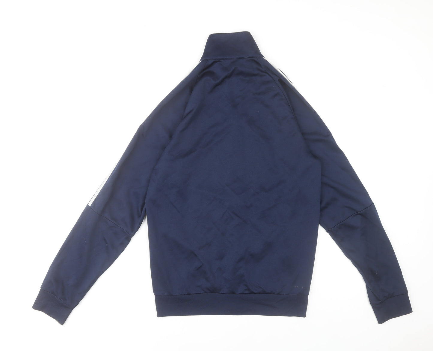 Adidas Men Blue Full Zip Track Jacket Size S Sportswear