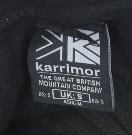 Karrimor Men's Black Fleece Full Zip Jacket Size S Outdoor Hiking KS-300