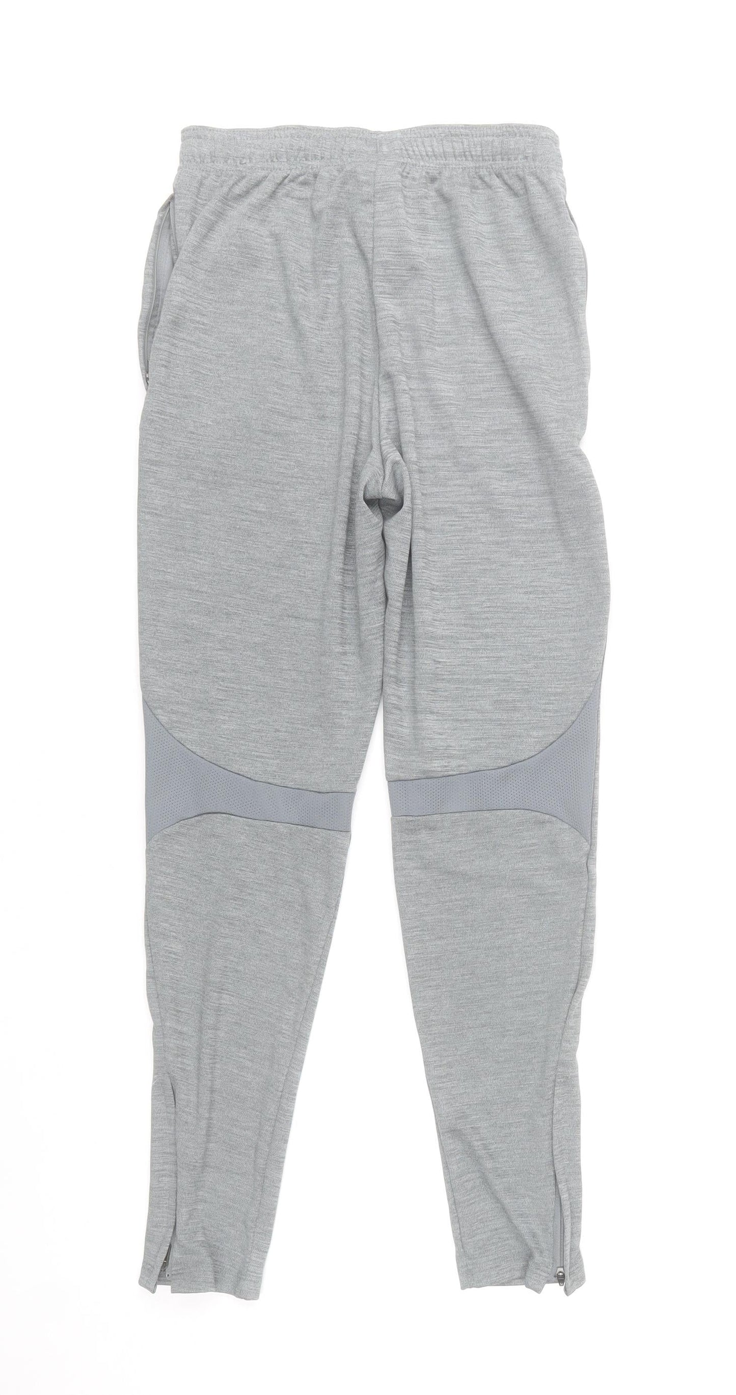 Nike Boys Grey Dri-FIT XL Jogger Trousers with Zip Pockets