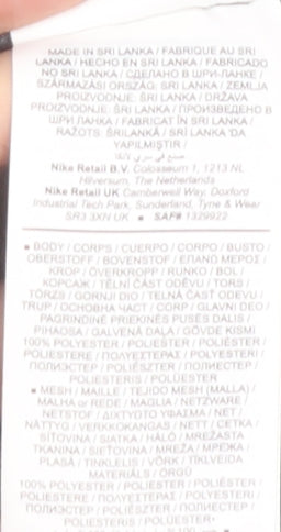 Nike Boys Grey Dri-FIT XL Jogger Trousers with Zip Pockets