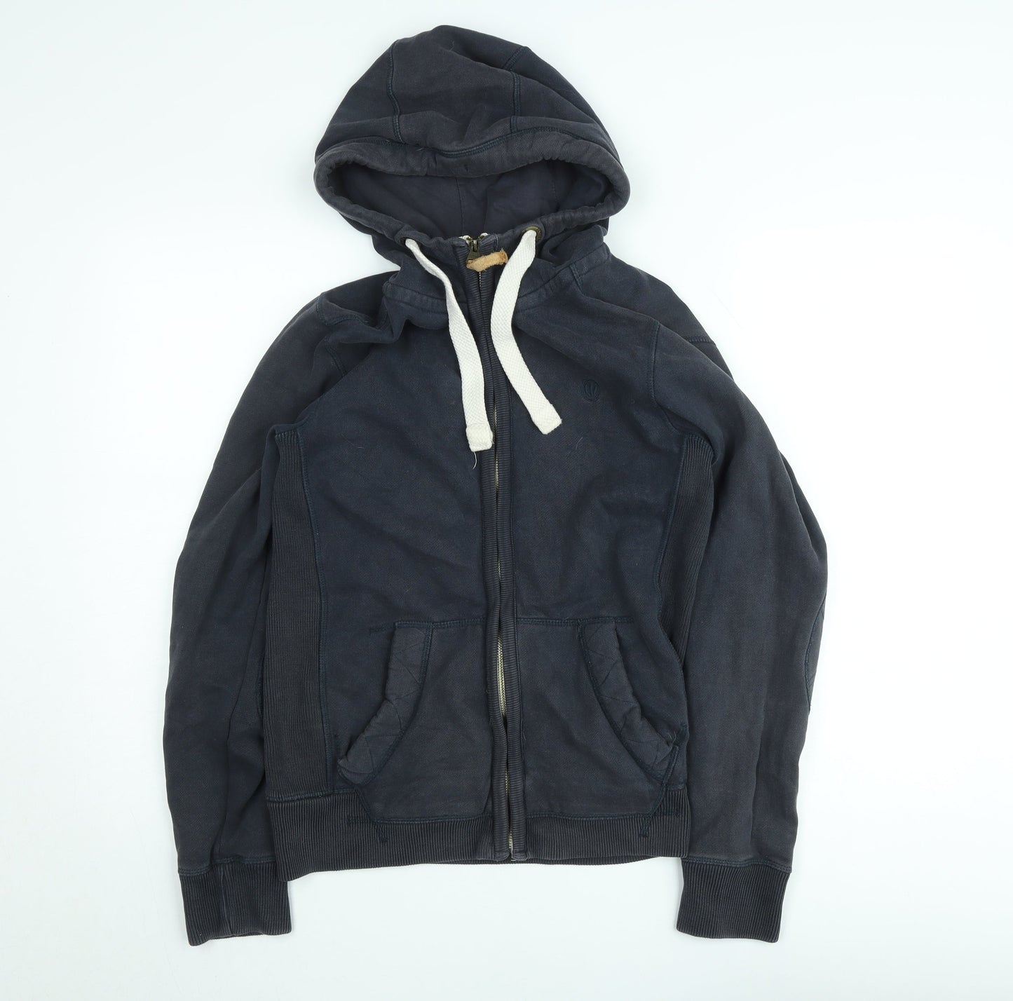 FatFace Men’s Blue XS Hooded Full Zip Cotton Jacket