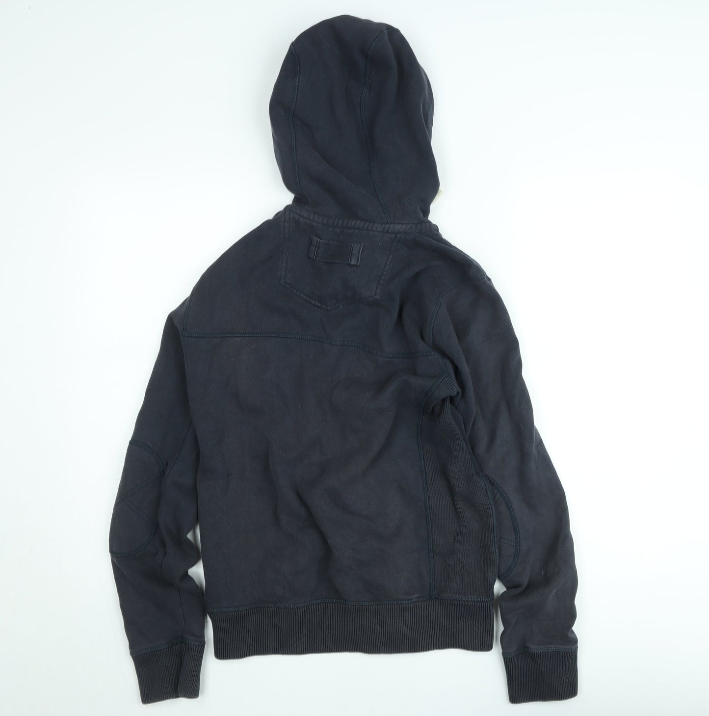 FatFace Men’s Blue XS Hooded Full Zip Cotton Jacket