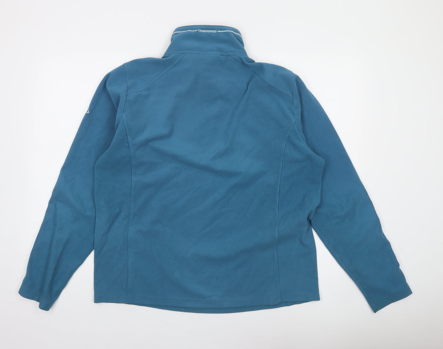 Craghoppers Men's Blue Fleece 1/4 Zip Pullover Sweatshirt L