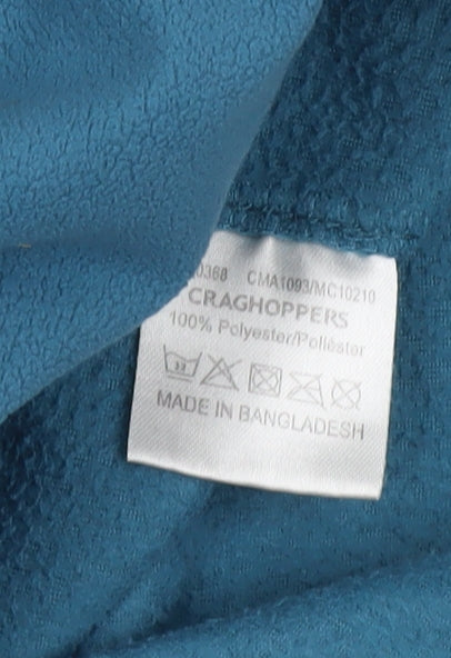 Craghoppers Men's Blue Fleece 1/4 Zip Pullover Sweatshirt L