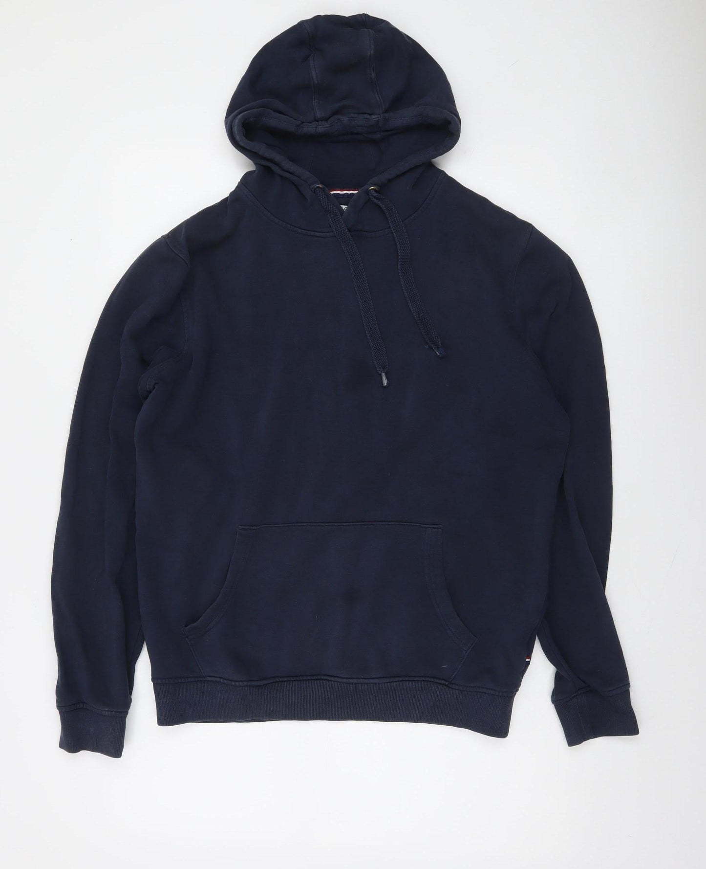 U.S. Polo Assn. Men Blue Pullover Logo Hoodie Size M