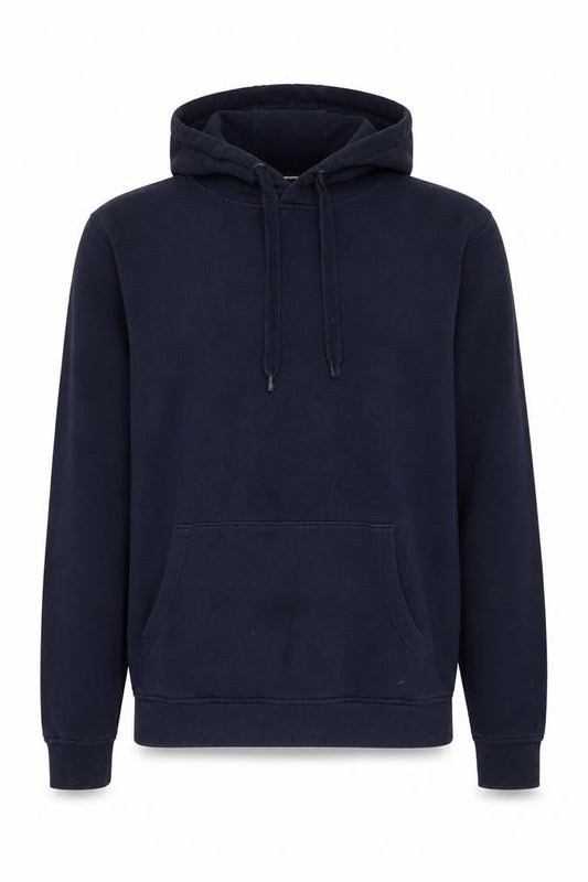 Mens UK M Regular U.S. Polo Assn. Blue Pullover Hoodie