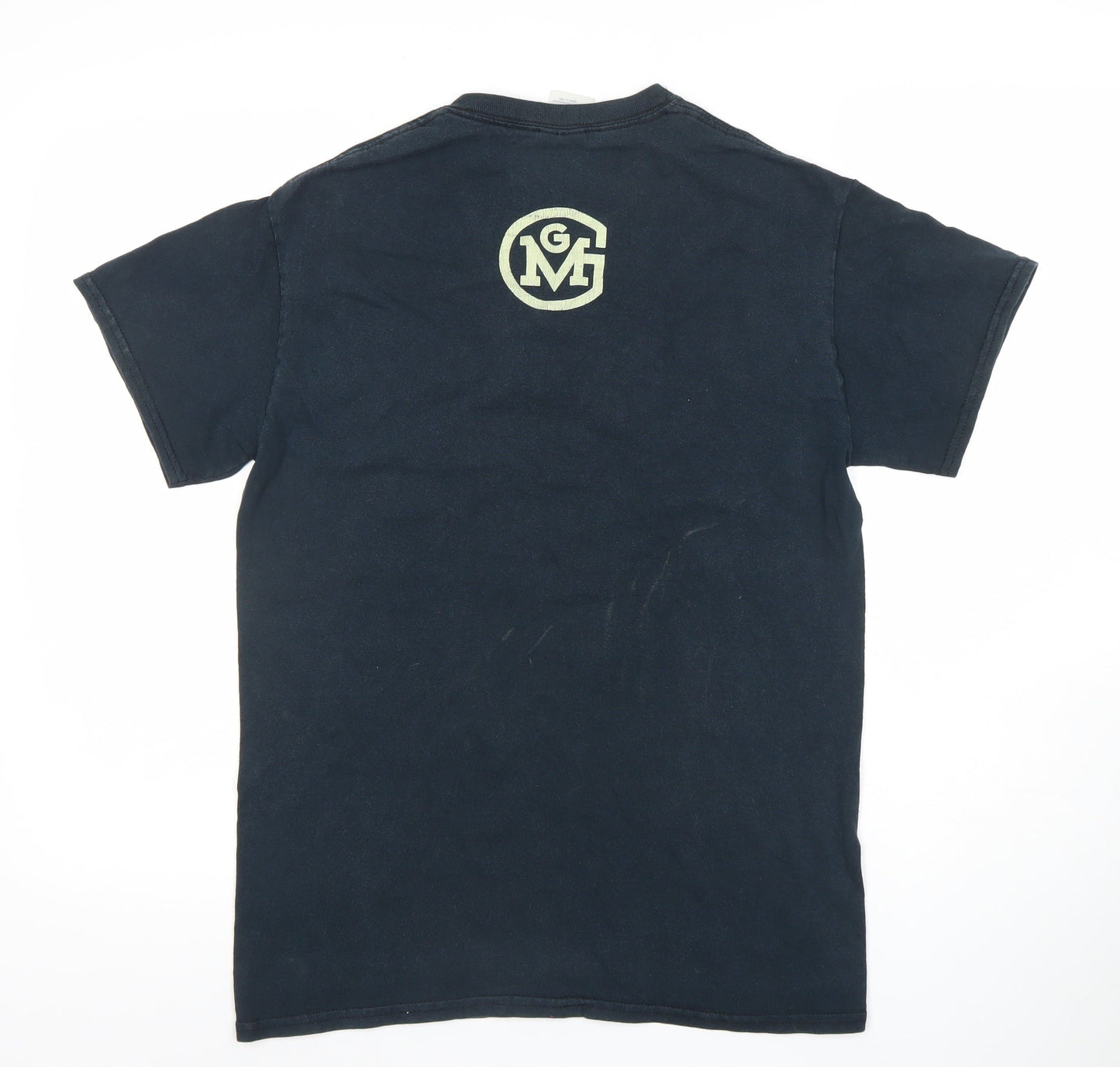 Gildan Mens Black Gas Monkey Garage Graphic Cotton T-Shirt Size S