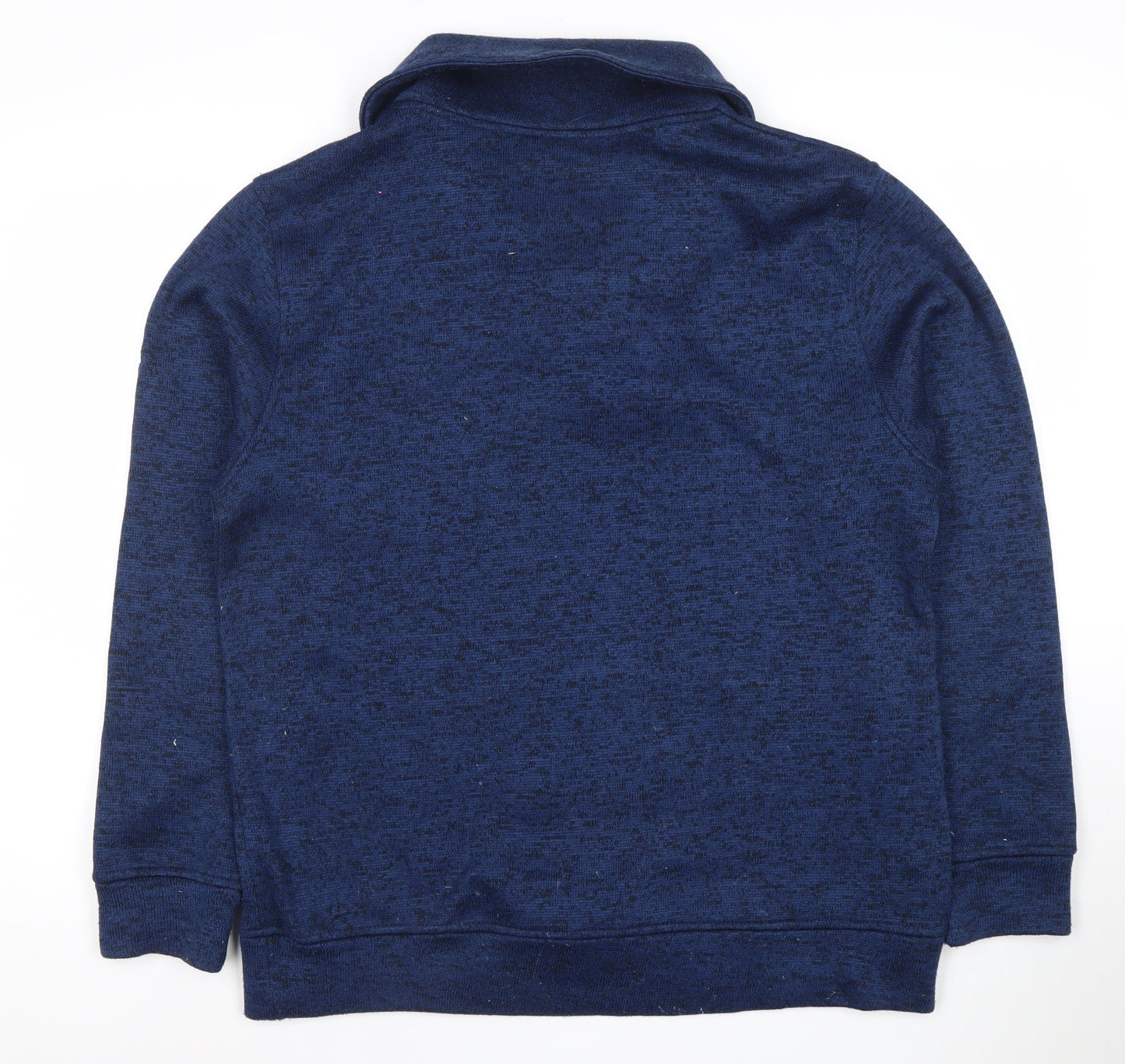 Regatta Men's Blue Knit Pullover Sweatshirt Size M Outdoor Shawl Collar