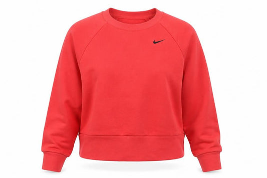 Womens UK XS Regular Nike Pink Pullover Sweatshirt