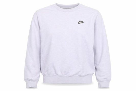 Womens UK S Regular Nike Purple Pullover Sweatshirt