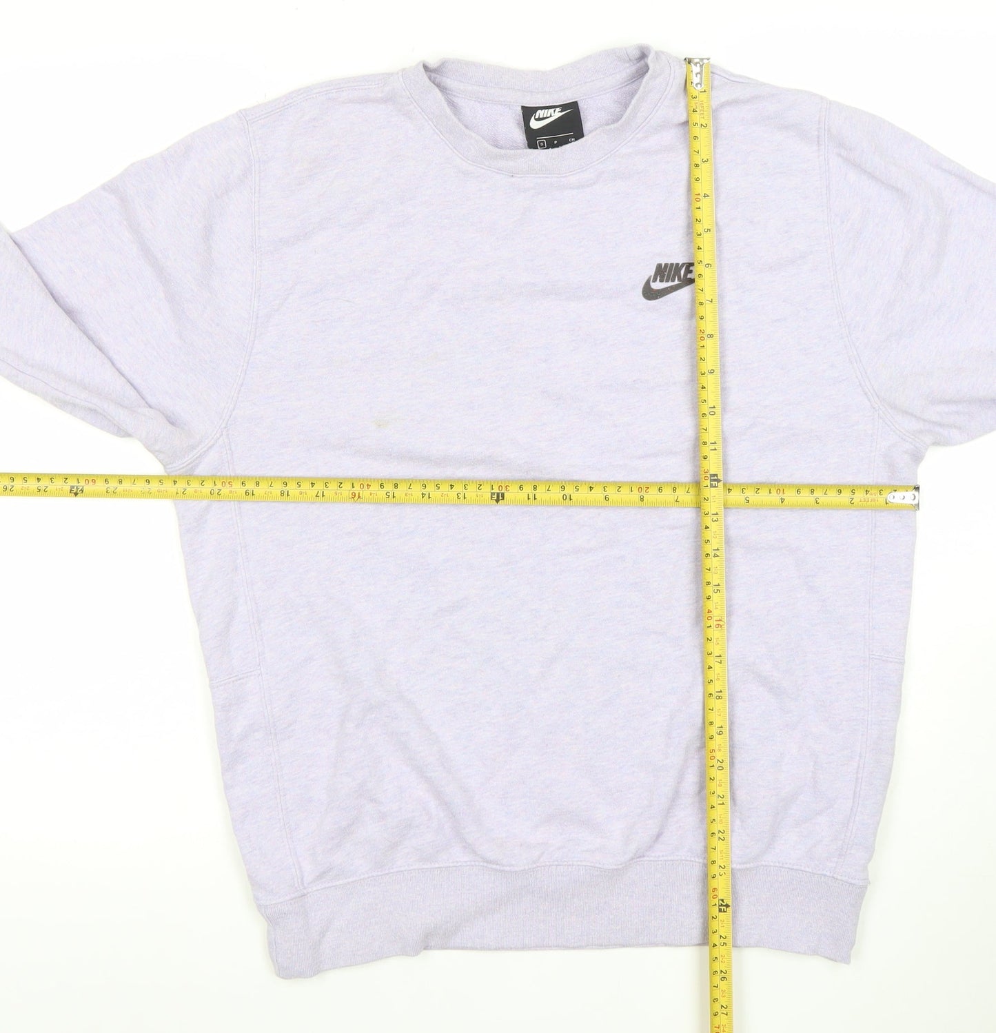 Nike Womens Lilac Crew Neck Long Sleeve Sweatshirt Size S