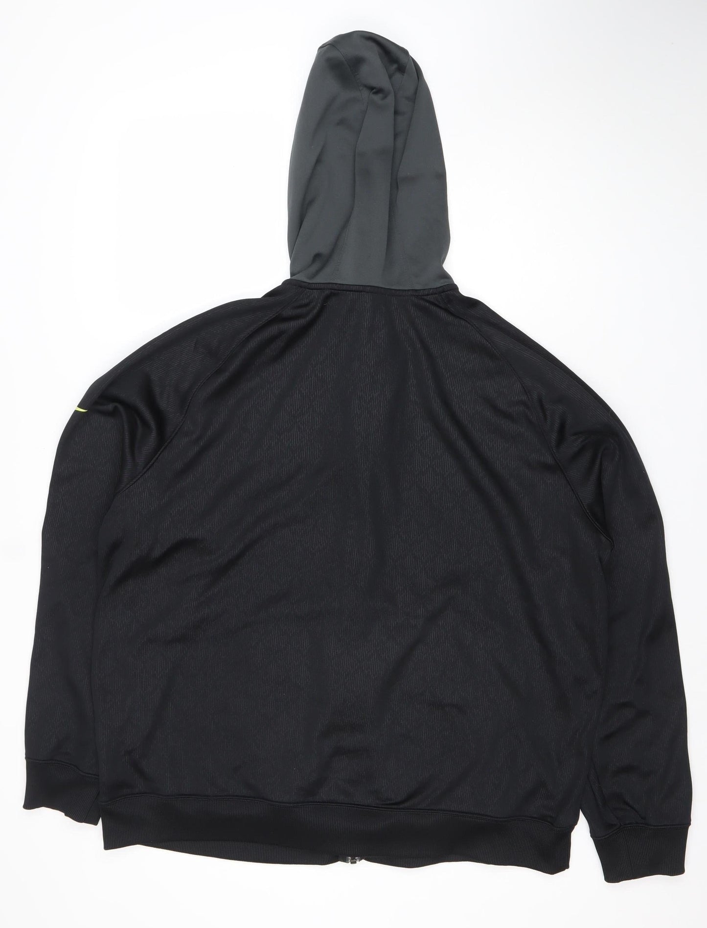 Nike Men's Black Therma-Fit Full Zip Hoodie 2XL Sportswear