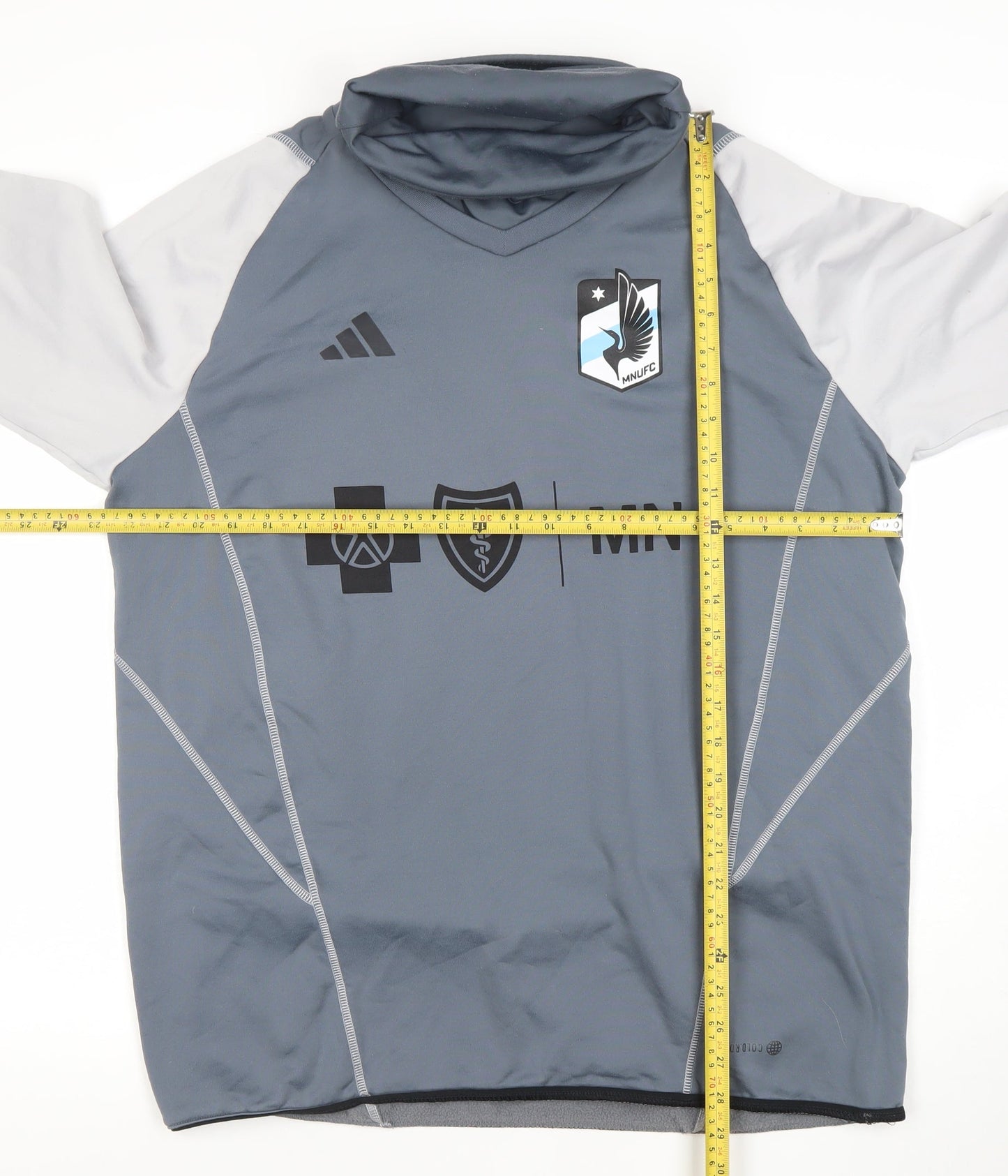 adidas Mens Grey XXL Pullover Athletic Training Sweatshirt