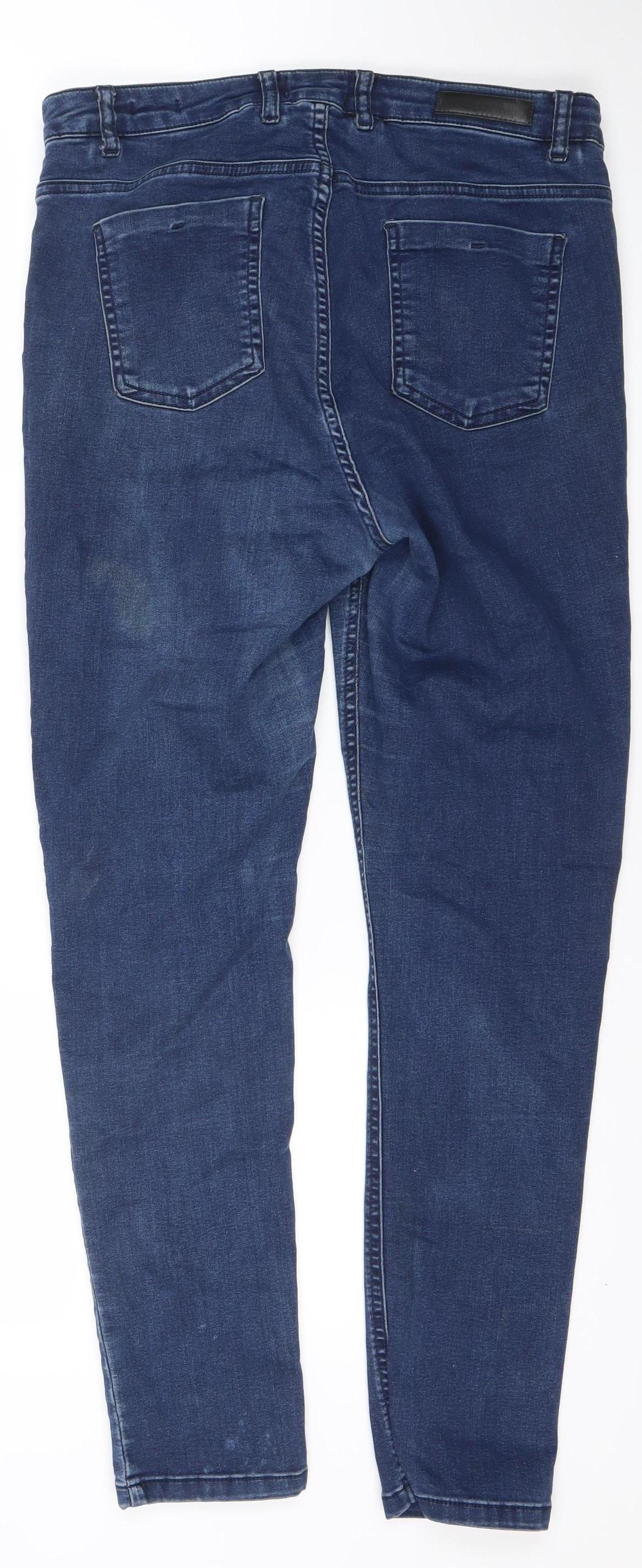 U.S. Polo Assn. Women's Blue Skinny Denim Jeans Size 14