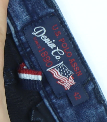 U.S. Polo Assn. Women's Blue Skinny Denim Jeans Size 14