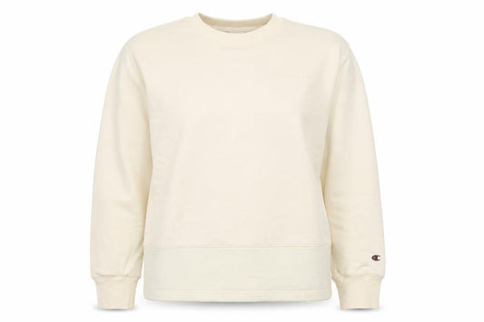 Womens UK L Regular Champion Beige Pullover Sweatshirt