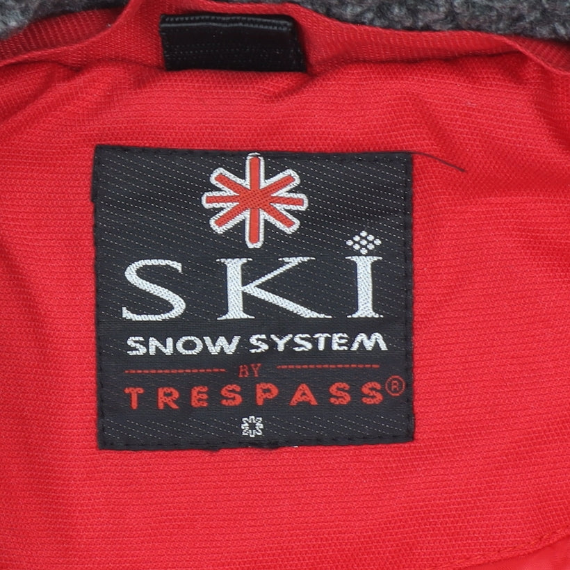 Trespass Girls Red Ski Jacket Size 13 Years Waterproof Insulated Winter Coat