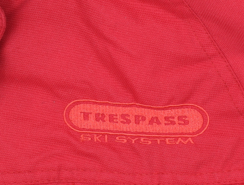 Trespass Girls Red Ski Jacket Size 13 Years Waterproof Insulated Winter Coat