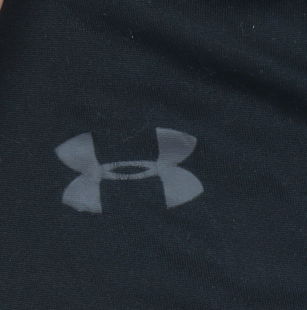 Under Armour Men's Black Small 1/4 Zip Sports Sweatshirt